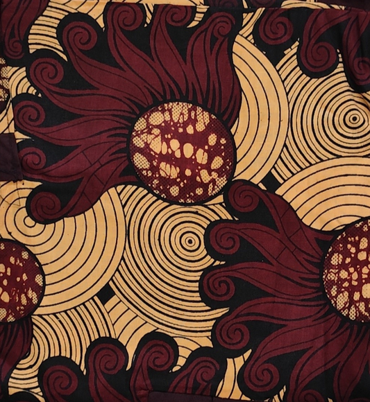 Boubou wax 100% coton