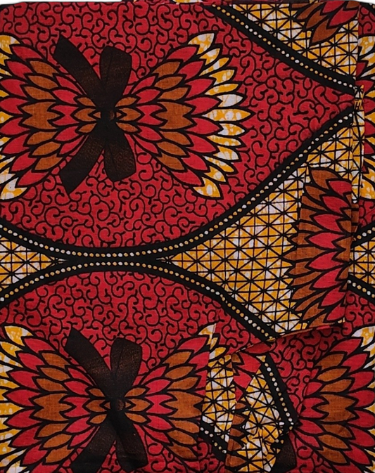 Boubou wax 100% coton