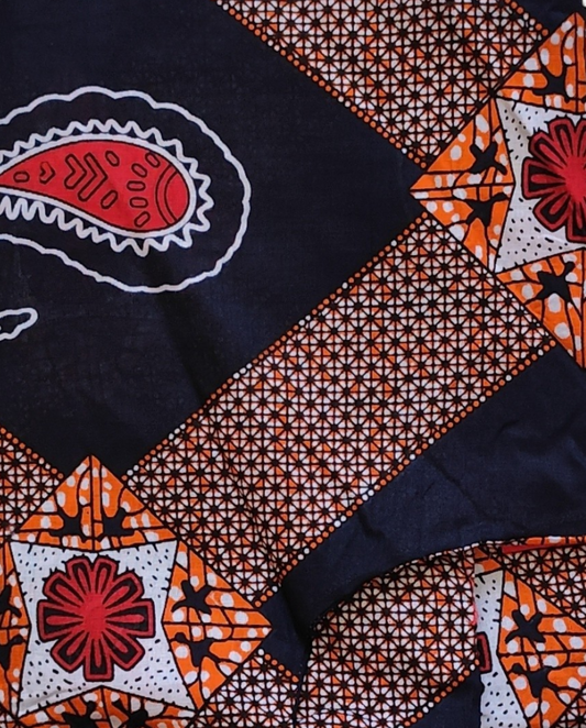 Boubou wax 100% coton