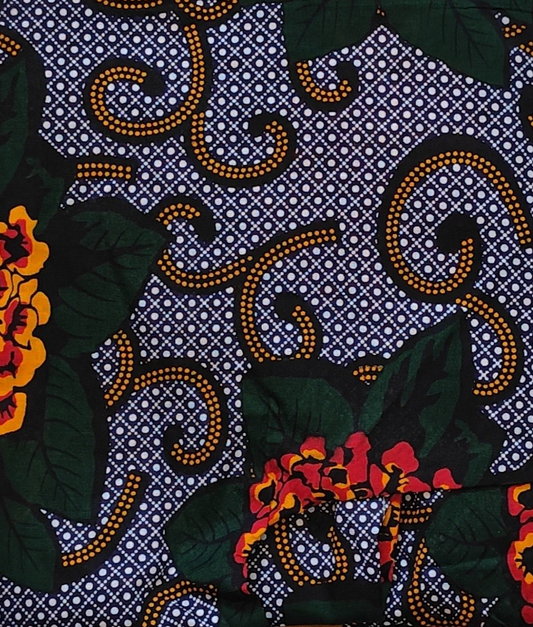 Boubou wax 100% coton