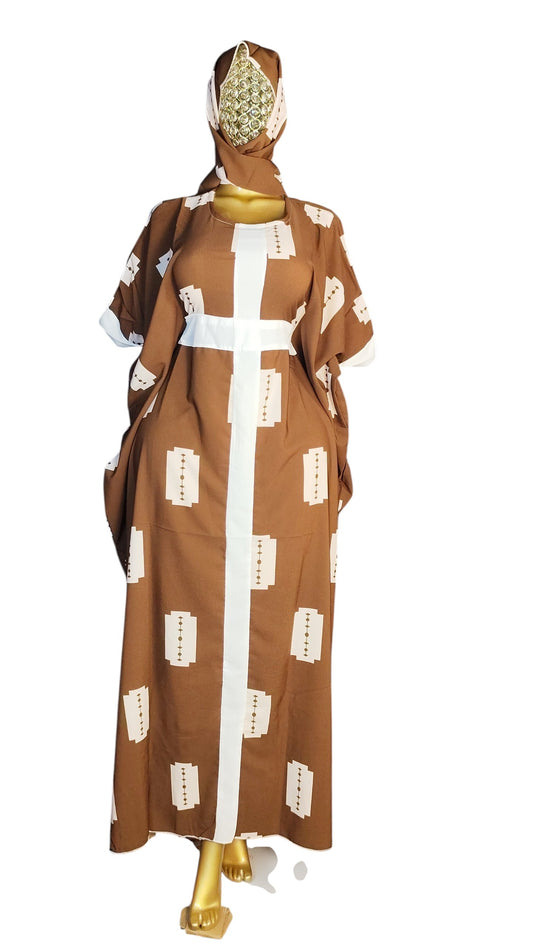 Robe manches courtes taille unique