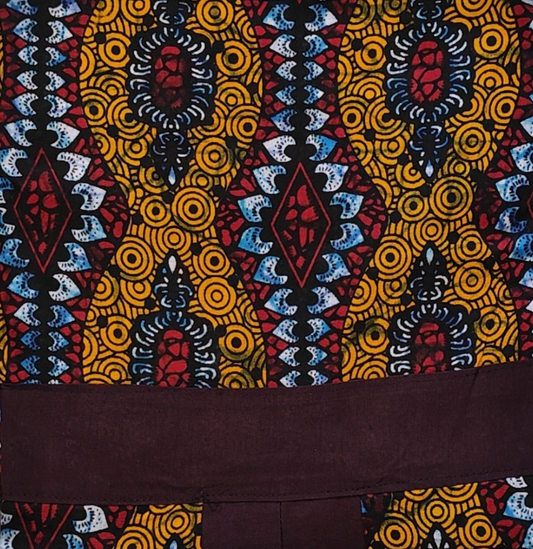 Boubou wax 100% coton