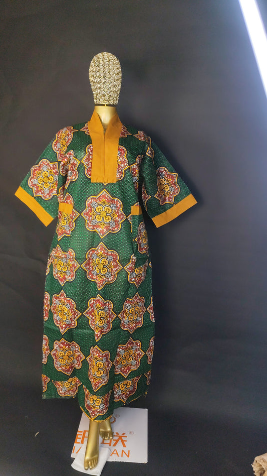 Boubou wax taille unique